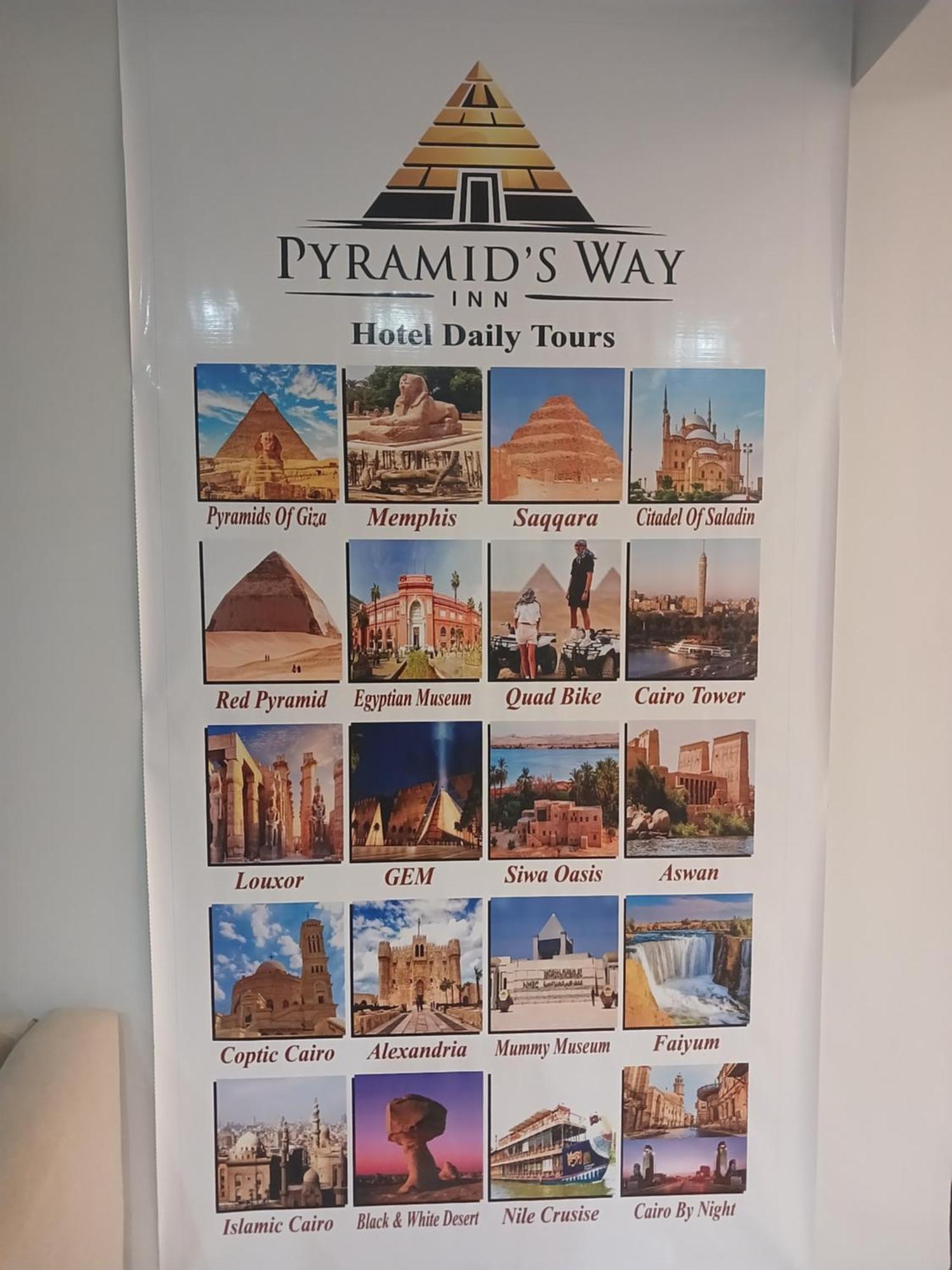 Pyramids Way Inn Kafret el-Gabal Exterior foto