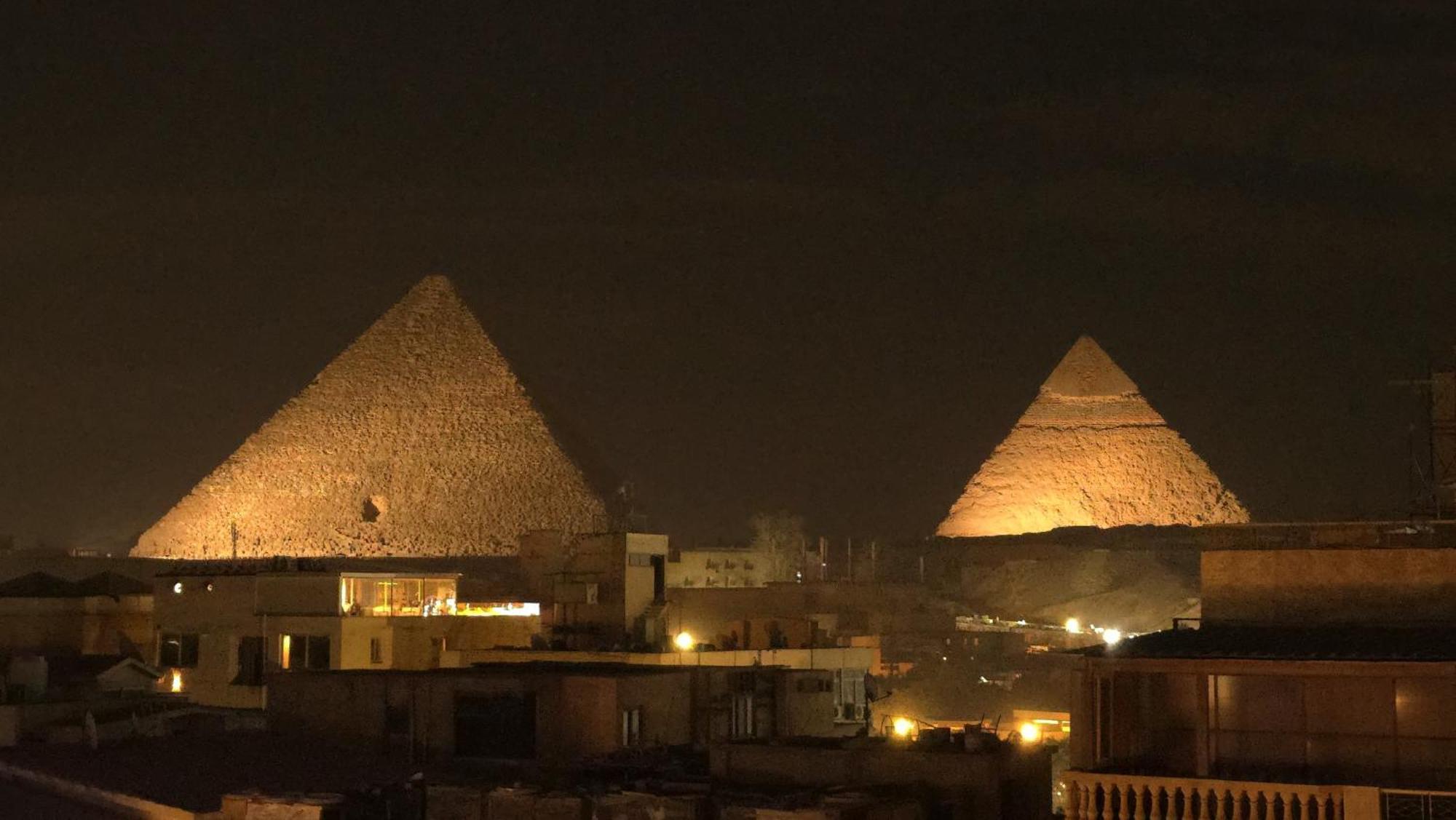Pyramids Way Inn Kafret el-Gabal Exterior foto