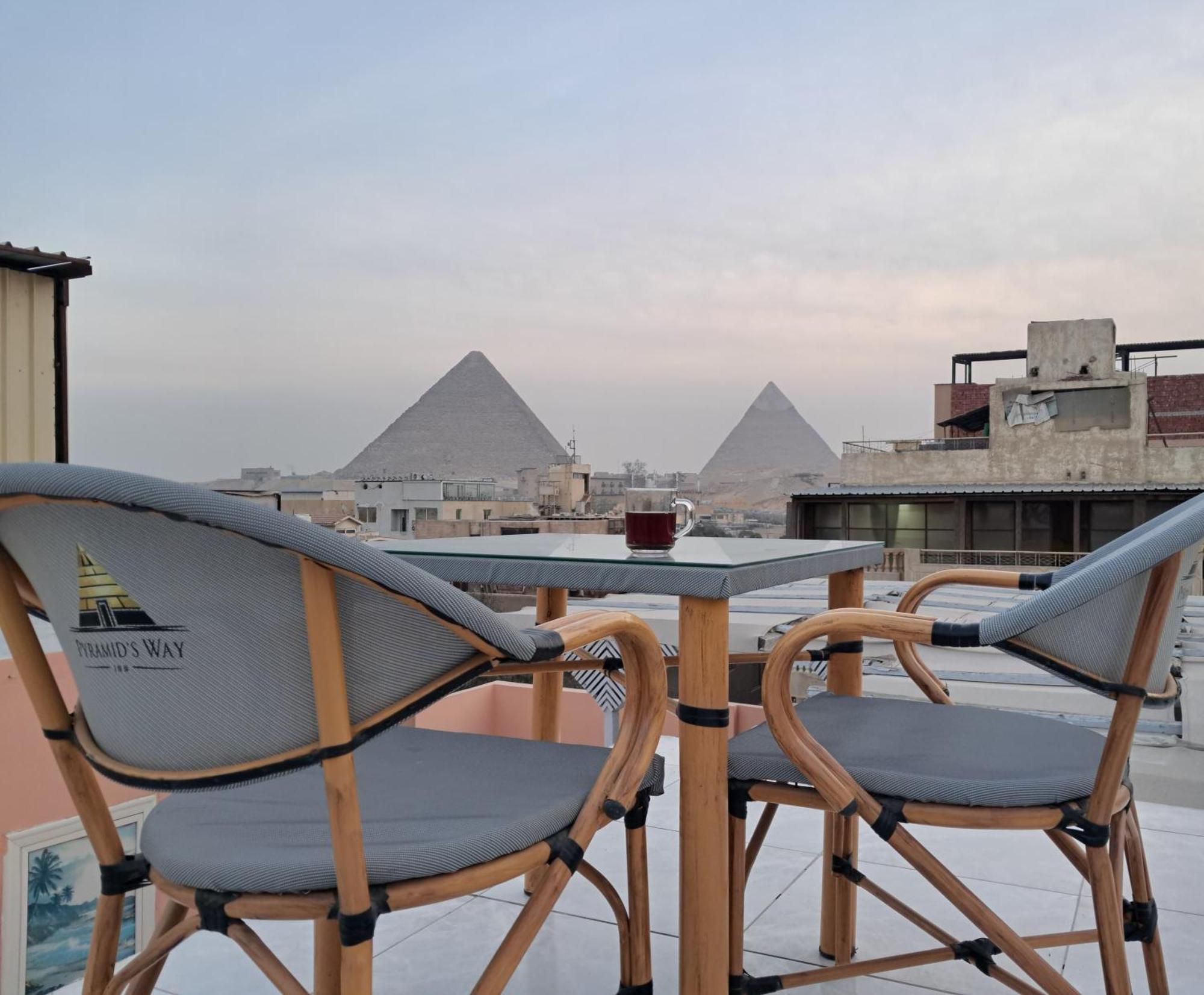 Pyramids Way Inn Kafret el-Gabal Exterior foto